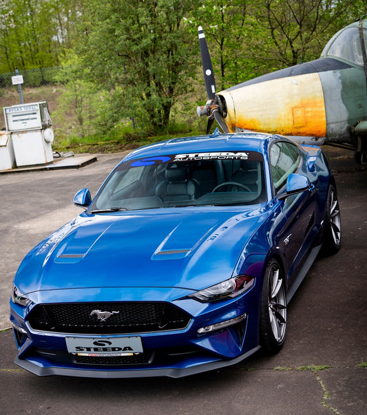 Steeda Q500 Enforcer Mustang - Lightning Blue, Automatic A10, Standard Seats, Non Magneride 2023-0002